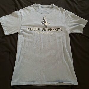 Light Blue Logo T-Shirt - Men